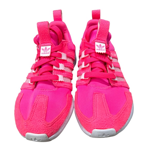 Adidas SL Loop kids size 5 or women’s 6 per size chart. Bright neon pink. - Picture 2 of 8